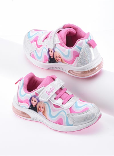 اشتري Comic Kicks By UrbanHaul Barbie Sports Shoes with Light For Girls في الامارات