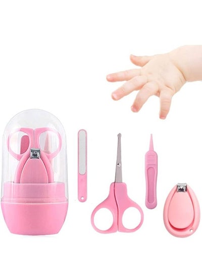 Buy Baby Nail Clippers, 4-In-1 Safe Baby Nail Kit, Baby Nail Care Kit Baby Nail Clippers、Scissors、Nail File And Tweezers in Saudi Arabia