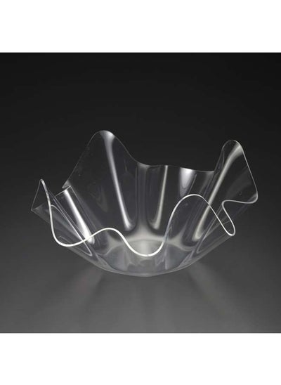 Buy Acrylic Fruit Bowl Clear 40 cm in UAE