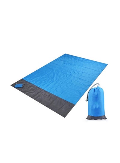 Buy 6-Piece Portable Picnic Mat And Peg Set 1.4x2meter in UAE