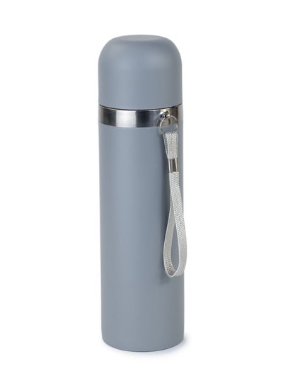 Buy Thermos Flask 500ml - Insulated Vacuum Flask -Grey in UAE