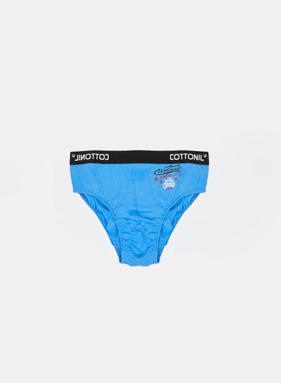 Buy Cottonil Relax Brief For Men - Blue;M in Egypt