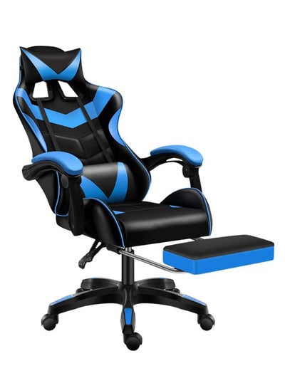 Buy Ergonomic Gaming Chair Racing Style Adjustable Height High Back PC Computer Chair with Headrest and Lumbar Support Executive Office Chair in Saudi Arabia