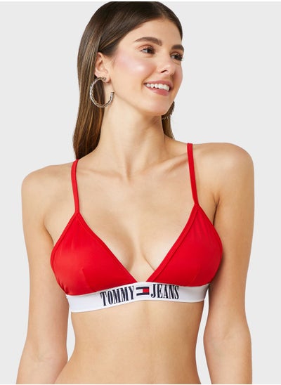 Buy Logo Band Bikini Top in UAE