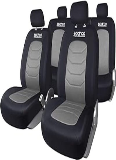 Buy Sparco Seat Cover Set Polyester & Mesh - Grey [SPC1019GR] in Egypt