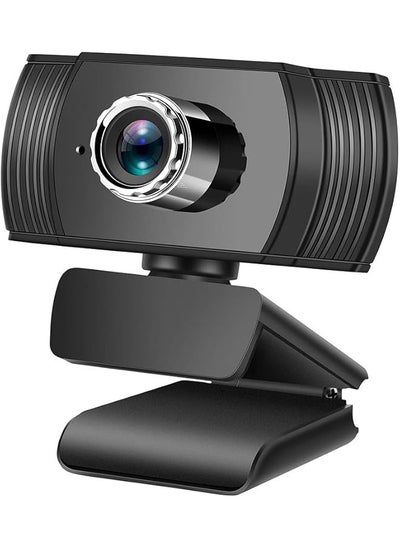 Buy Webcam With Microphone Auto Focus Camera Video Camera For Live Streaming Video Conference Video Recording Hd 1080P Desktop Computer Accessories Hd Camera. Auto Focusing Hd 1080P in Saudi Arabia