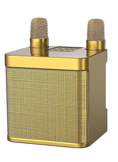 اشتري Portable Bluetooth Karaoke Speaker with 2 Wireless Microphones YS203 في الامارات