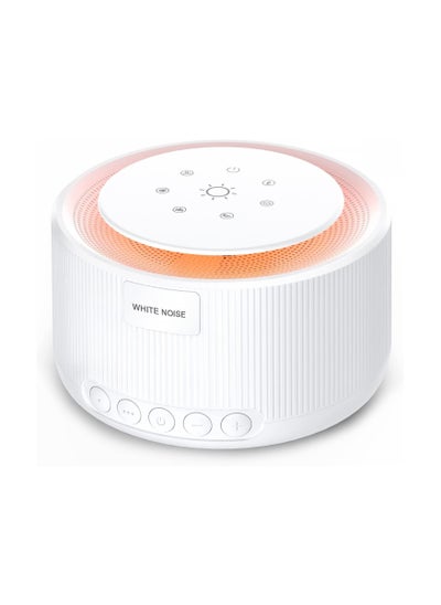 اشتري SYOSI Sleep Sound Machine, White Noise Machine with 30 Natural Soothing Sounds, 30 Level Volume Light 3 Timer Memory Function, Noise Machine Powered by AC or USB, for Adults, Baby and Kids في السعودية