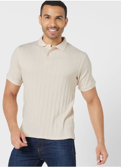 Buy Rib Polo Shirt in Saudi Arabia