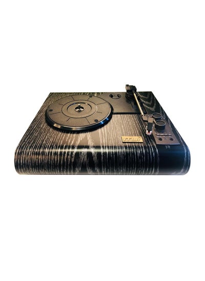 Buy MJI M2012 Belt-Drive Turntable With Built-In Speakers - Black in UAE