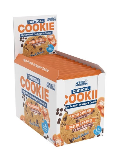 Buy Critical Cookie - Salted Caramel - (Box of 12 Pieces) in Saudi Arabia