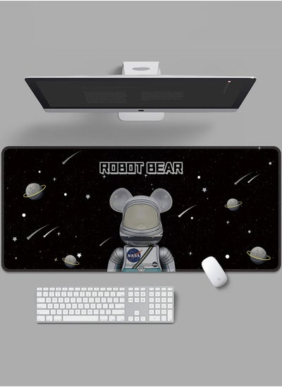 Buy Desk Pad Desk Mat Mouse Keyboard Mat Gaming Pad Office Desk Mat Laptop Desk Mat Writing Mat for Office Home Decor Retail Non-Slip Rubber Base 30x80 cm Type C in UAE