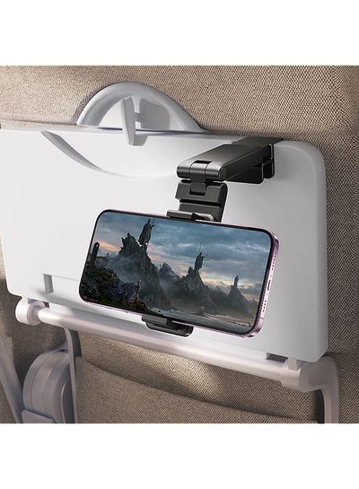 Airplane Travel Essentials for Flying Flex Flap Cell Phone Holder & Flexible Tablet Stand for Desk, Bed, Treadmill, Home & In-Flight Airplane Travel
