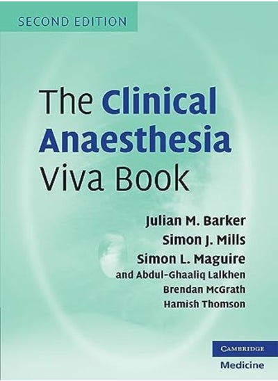 اشتري The Clinical Anaesthesia Viva Book في الامارات