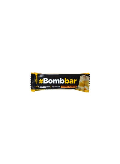 Buy Bombbar Chocolate Covered Protein Bar Banana Puding 40g in UAE