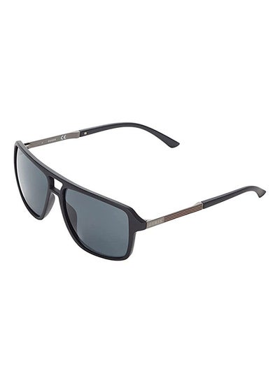 اشتري Full Rim Aviator Frame Sunglasses GF5085 02A - Lens Size: 58mm - Matte Black في الامارات