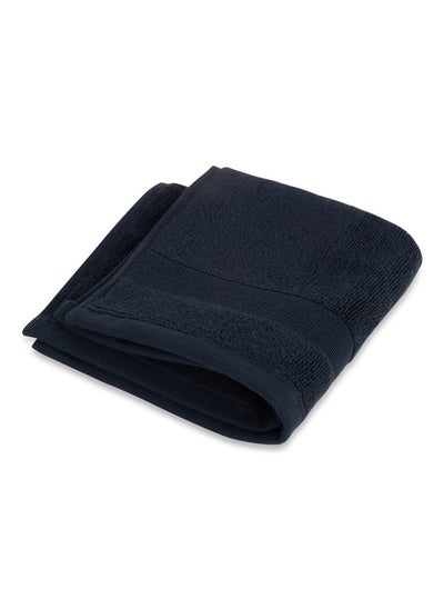 اشتري Classic Turkish Luxury Towel, Navy - 33X33 Cm في الامارات