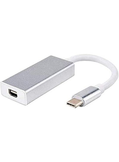 Buy USB Type C to Mini Display Port Adapter for MacBook Air iPad Pro 2018 Surface Dell Samsung in Egypt