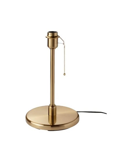 Buy Table Lamp Base Brass Plated in UAE