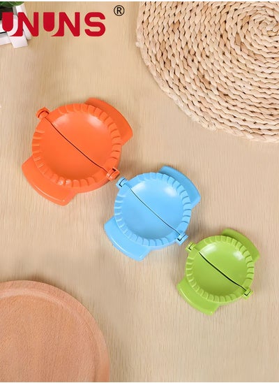 Buy Dumpling Ravioli Maker,Set Of 3 Sizes Dumpling Maker Mold,Easy-tool for Dumpling Wrapper Dough Stamp Cutter Pastry Pie Making in UAE