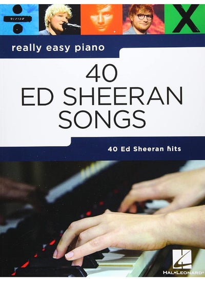 Buy Really Easy Piano: 40 Ed Sheeran Songs in UAE