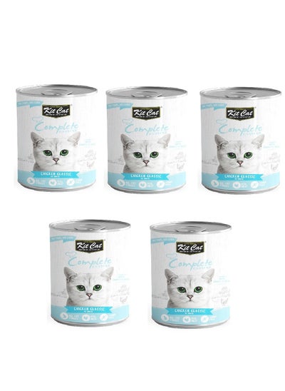 اشتري 5Pc Complete Cuisine Chicken Classic In Broth Cat Wet Food 150g في الامارات