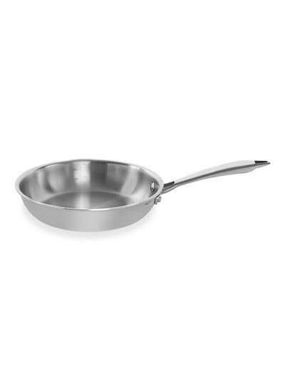 Buy Oli Triply Frypan Without Lid, Silver - 20 Cm in UAE