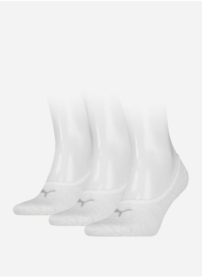 Buy Set of 3 - Logo Detail No Show Socks in Saudi Arabia