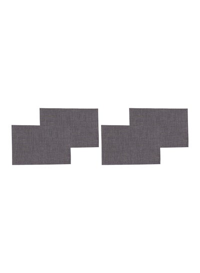 Buy Agfa PVC Rectangular Table Cover Set, 30 x 45 cm, 4 Pieces - Black in Egypt