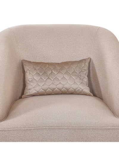 اشتري Ogee Filled Cushion 30X50 Beige في الامارات