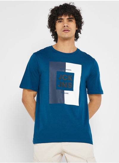 Buy Graphic Crew Neck T-Shirt in UAE