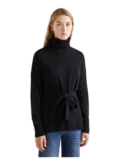 اشتري Turtle Neck With Oversized Belt في مصر