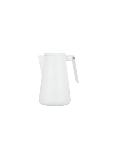 Buy Vacuum Flask Plastic Abundance White 1L in Saudi Arabia