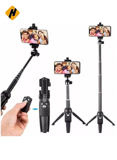 اشتري Selfie Stick ، ​​محمولة 40 بوصة سبيكة الألومنيوم قابلة للتمديد ترايبود لاسلكي اللاسلكي جهاز Monopod Monopod Mini Tripod Selfie Selfie Clist في الامارات