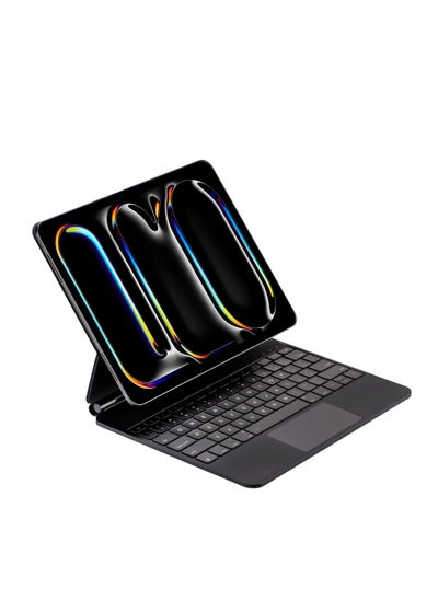 Buy Magic Keyboard Case for iPad Air 11-Inch (2020, 2022, 2024) Sleek Protection with Built-In Keyboard. in UAE