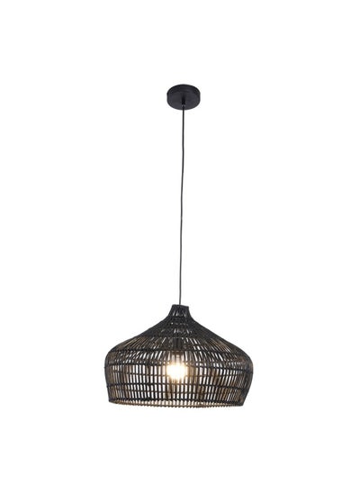 اشتري Ella E27 Ceiling Lamp 50X50X33cm - Black في الامارات