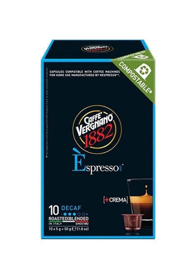 Buy Decaf Nespresso Capsules x10 in UAE