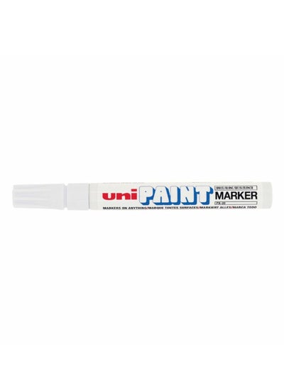 اشتري Paint Marker Bullet Tip White Ink في الامارات