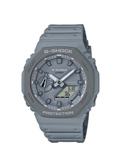 Buy Casio Men's Gray Watch Analog Plus Digital Resin Strap in Saudi Arabia