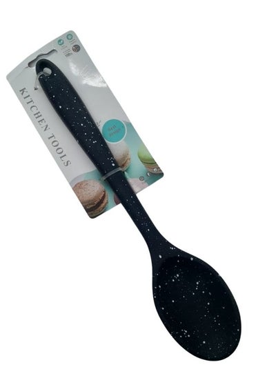 اشتري Silicone Cooking Spoon-Black في مصر