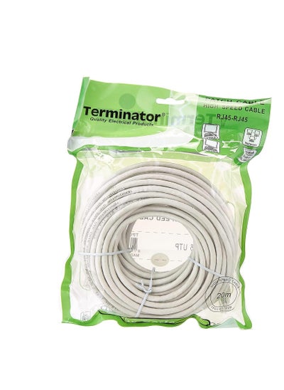 Buy Terminator Patch Cord Cat6 Utp 20M in UAE