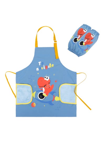 Buy Kids Aprons Ideal as Painting Apron Baking Apron Art Apron for Kids Waterproof Kids Apron Adjustable Aprons for Children in Saudi Arabia