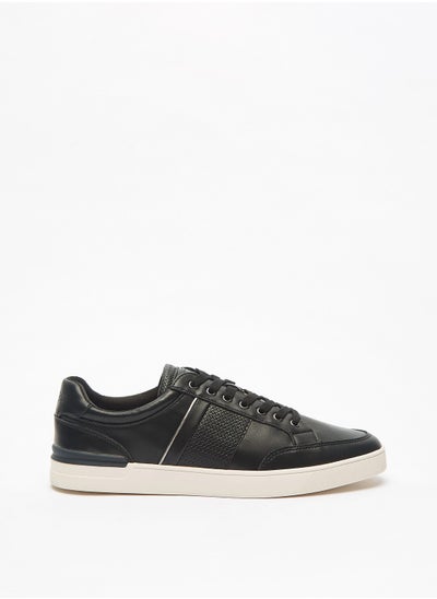 Buy Mens Panel Detail Sneakers with Lace Up Closure in Saudi Arabia