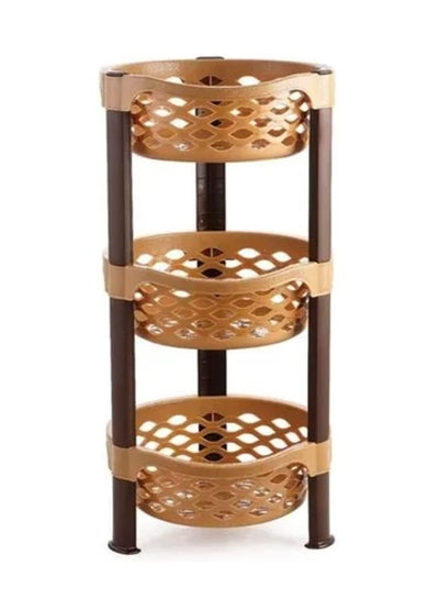 اشتري Ultima Steps Kitchen Rack Basket Detachable Stand Plastic 3 Steps في الامارات