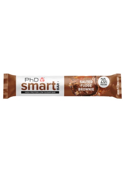 Buy Phd Smart Protein Bar, Salted Fudge Brownie - 64 gm in Saudi Arabia