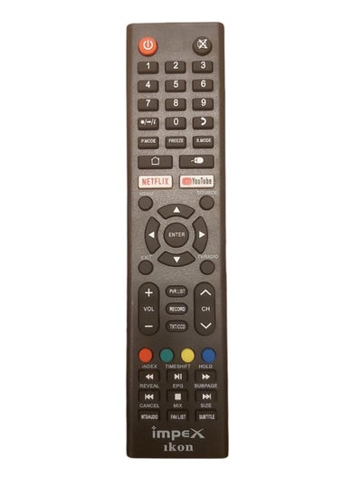 Buy IMPEX , IKON  , GEEPAS , STARTRACK , VIDEOCON , SONASHI Replacement Remote With Upgraded Infrared. Support All Brand in UAE