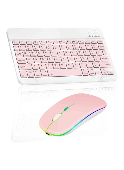 Buy Keyboard With Mouse Ultra Slim Full-Size Keyboard in UAE