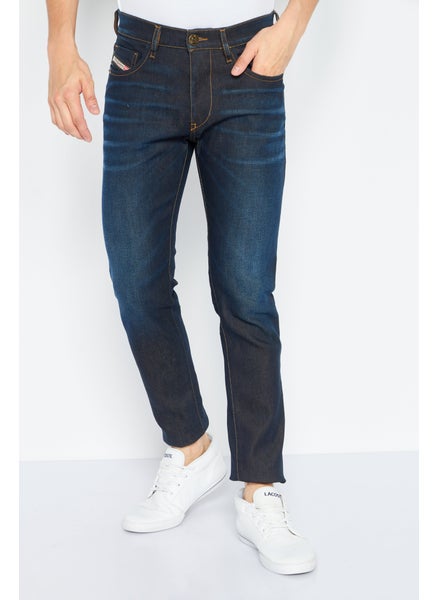 اشتري Men Slim Fit Wash Stretchable Denim, Dark Navy في الامارات