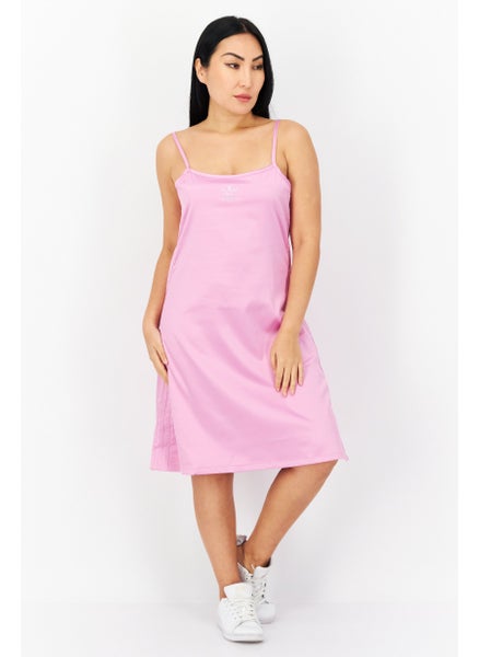 Buy Women Sportswear Fit Brand Logo Outdoor Dress, Pink in UAE