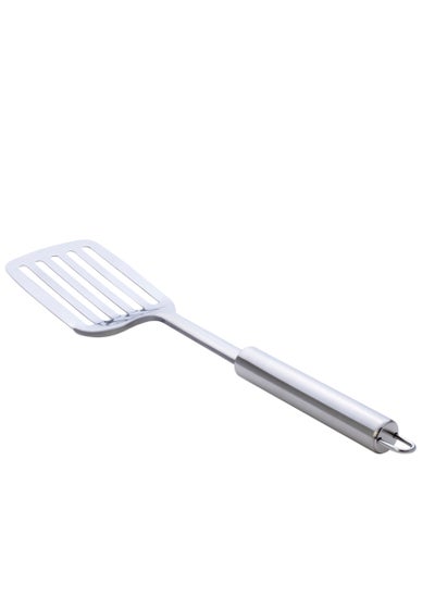 اشتري Stainless Steel Slotted Spatula Turner 33cm في الامارات